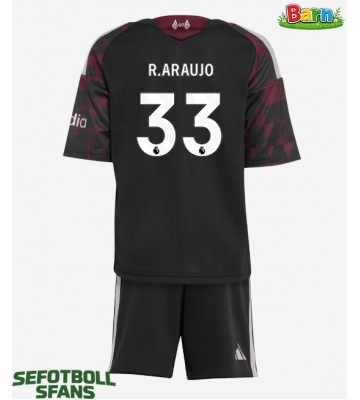 Liverpool Ronald Araujo #33 Tredjeställ Barn 2026-27 Kortärmad (+ Korta byxor)